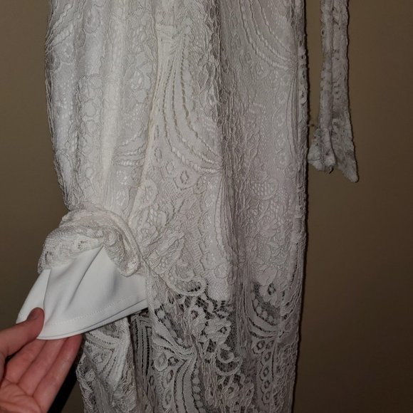 NWT Foxiedox lacy boho style maxi dress! Size: S - Picture 6 of 15